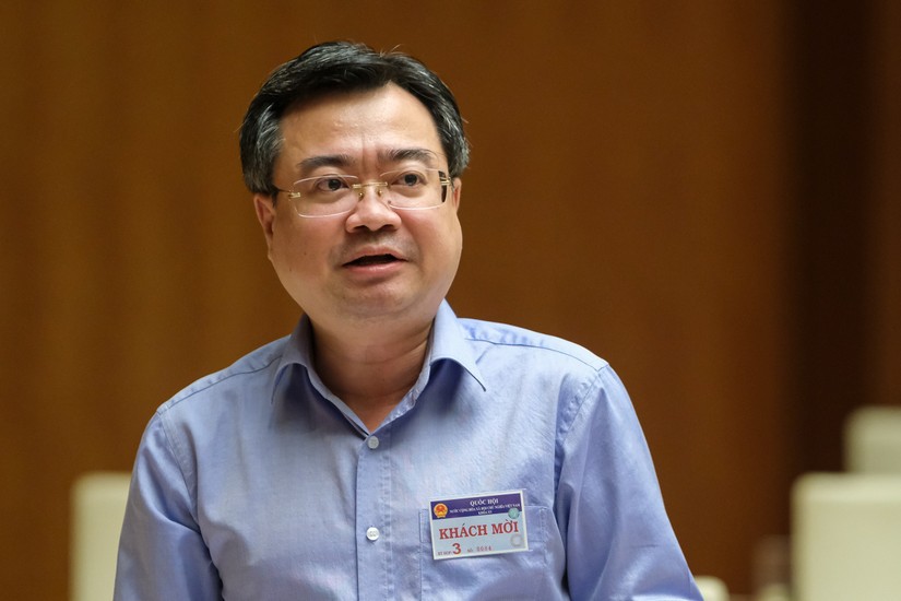 Bộ trưởng Xây dựng Nguyễn Thanh Nghị. Ảnh: Quochoi