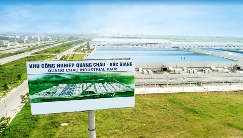 KCN Quang Châu hiện đã lấp đầy 100% diện tích đất công nghiệp.