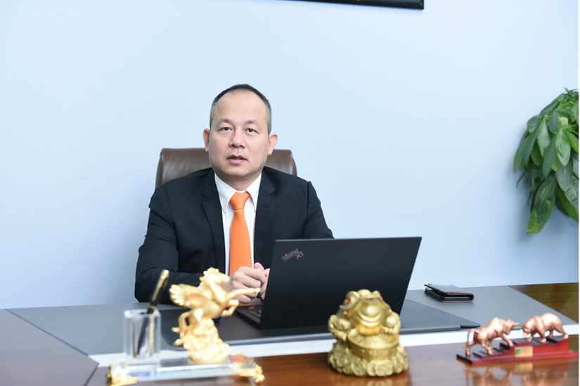Ông Nguyễn Hồ Hưng, Chủ tịch HĐQT Chứng khoán APG.
