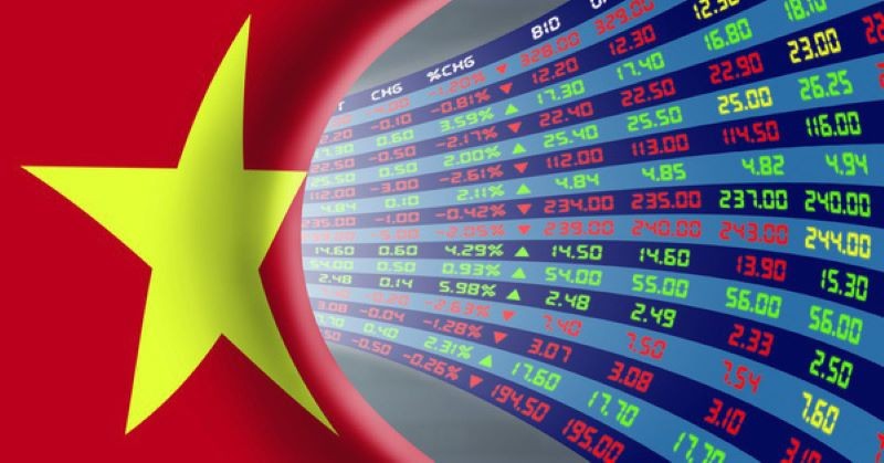 Thị trường chứng khoán Việt Nam vừa trải qua một năm sóng gió. Ảnh minh họa