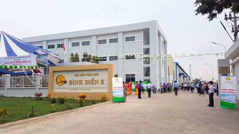 Nhà máy sản xuất của Phân bón Bình Điền.