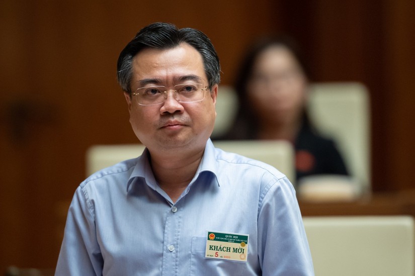 Bộ trưởng Xây dựng Nguyễn Thanh Nghị. Ảnh: Quochoi