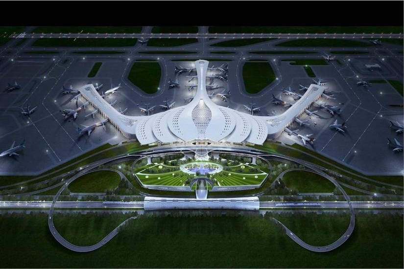 Phối cảnh dự án sân bay Long Thành.