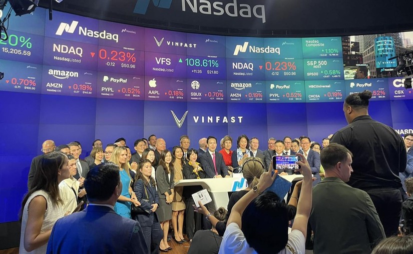 Cổ phiếu của VinFast chính thức giao dịch vào tối 15/8.