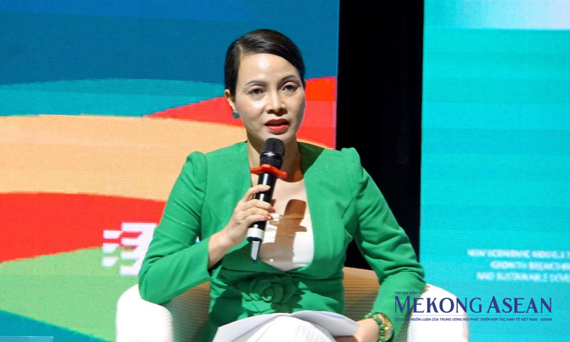 Bà Bùi Kim Thuỳ - Phó Tổng giám đốc VinFast Việt Nam.