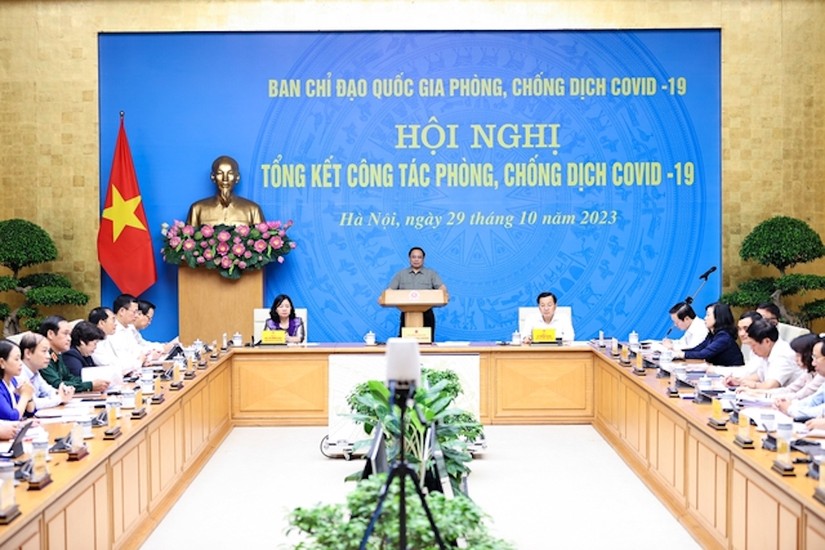 Thủ tướng Phạm Minh Chính chủ trì Hội nghị. Ảnh: VGP