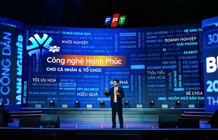 Ông Trương Gia Bình tại một sự kiện của FPT.