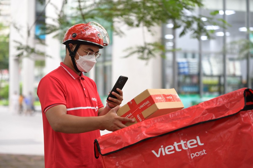 Viettel Post là đơn vị vận chuyển có thị phần lớn hiện nay. Ảnh: VTP