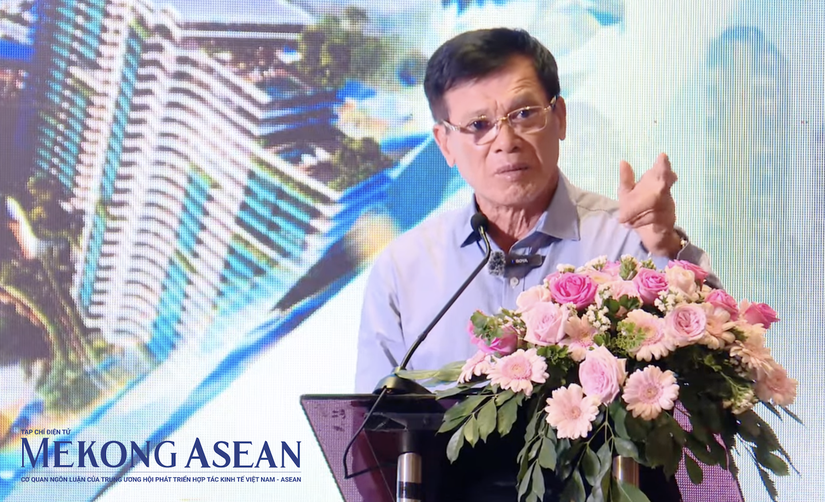 Ông Nguyễn Thiện Tuấn - Chủ tịch HĐQT DIC Group tại ĐHĐCĐ thường niên năm 2024.