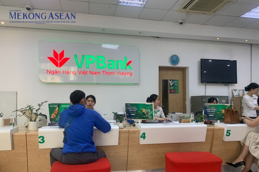 Quầy giao dịch VPBank. Ảnh: Thu Trang/Mekong ASEAN