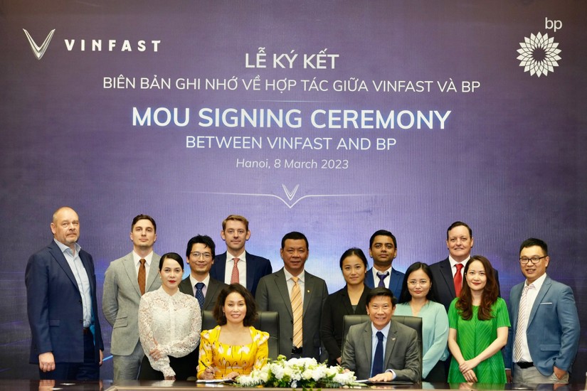 VinFast ký kết hợp tác với BP