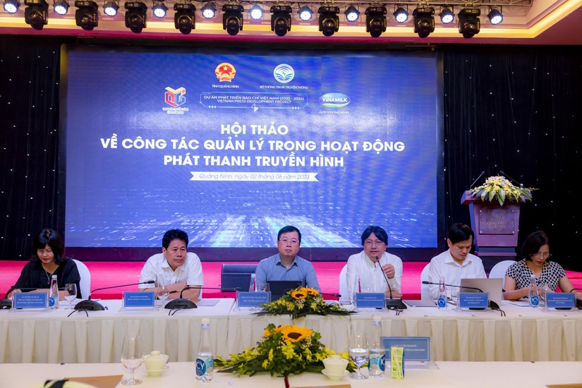 Hội thảo được chủ trì bởi Ông Nguyễn Thanh Lâm – Thứ trưởng Bộ TT&TT