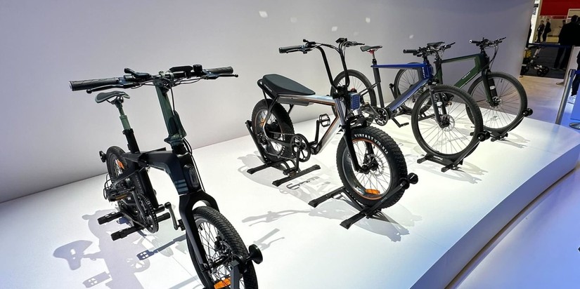 Những mẫu xe đạp điện độc đáo của VinFast từng trưng bày tại CES 2023.