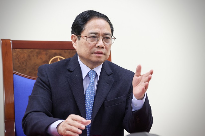 Thủ tướng Phạm Minh Chính chỉ đạo thành lập nhóm công tác nhằm tiếp tục giải quyết vấn đề ách tắc. Ảnh VGP