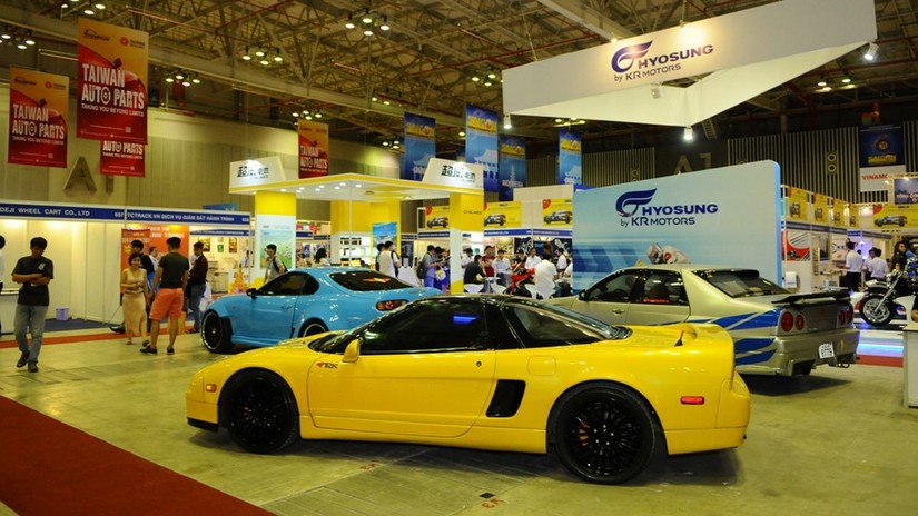 Gần 200 doanh nghiệp tham dự triển lãm ô tô quốc tế tại TP HCM