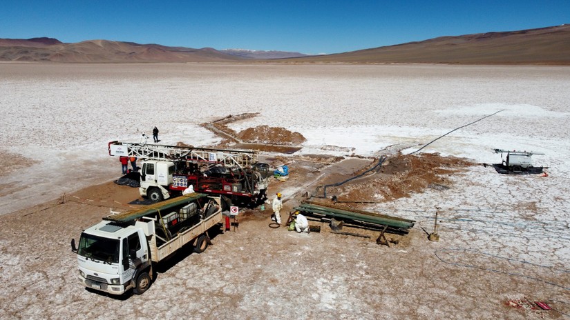Mỏ Lithium tại Argentina. Ảnh: Reuters