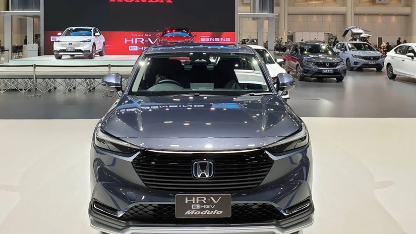 Mẫu xe điện HR-V của Honda được ra mắt cho thị trường Thái Lan. Ảnh: Nikkei Asia