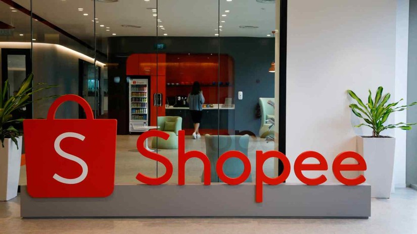 Văn phòng Shopee tại Singapore. Ảnh: Reuters