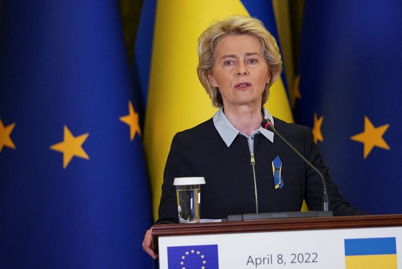 Bà Ursula von de Layen - Chủ tịch Ủy ban châu ÂU EC. Ảnh: Reuters