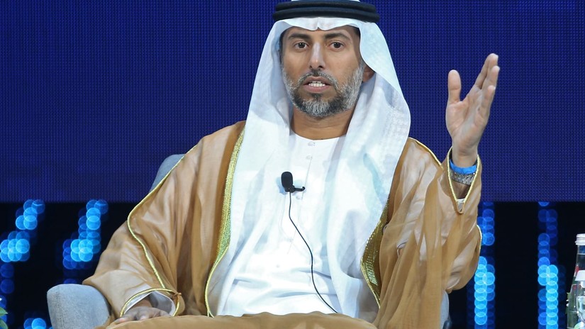 Bộ trưởng Năng lượng UAE Suhail Al Mazrouei. Ảnh: AFP