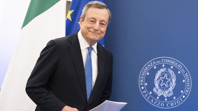 Thủ tướng Italy Mario Draghi. Ảnh: Getty Images