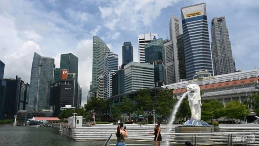 Singapore là một trong những quốc gia đầu tiên của Singapore chịu ảnh hưởng nếu kinh tế Mỹ rơi vào suy thoái. Ảnh: AFP