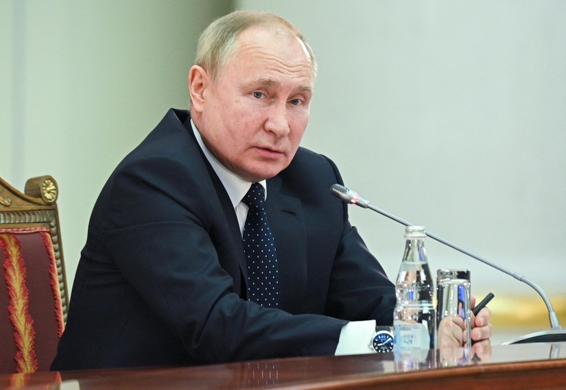 Điện Kremlin tuyên bố Tổng thống Nga Vladimir Putin chắc chắn sẽ tới thăm Donbass. Ảnh: AFP