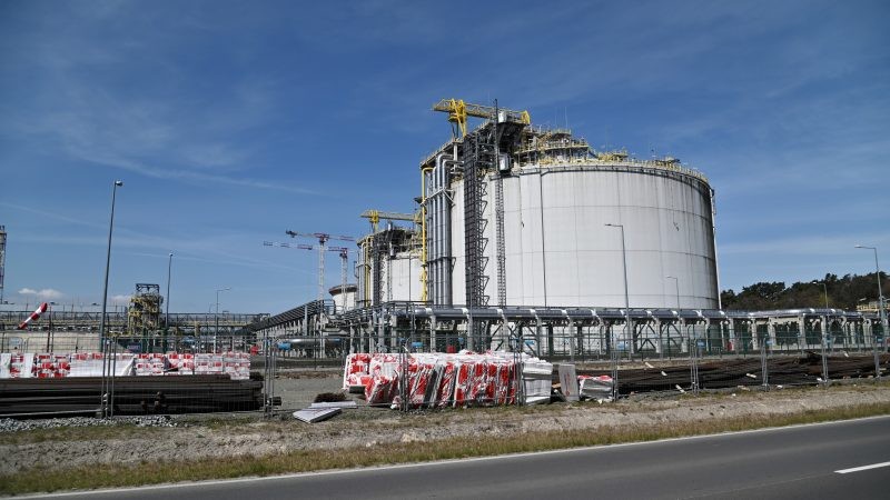 Một trạm LNG tại Ba Lan. Ảnh: EPA-EFE