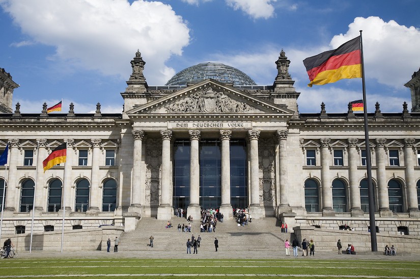 Tòa nhà Quốc hội Liên bang Đức, hay thường được gọi là Bundestag. Ảnh: Wikipedia Commons