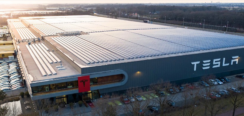 Nhà máy của Tesla tại Tilburg, Hà Lan. Ảnh: Tesla