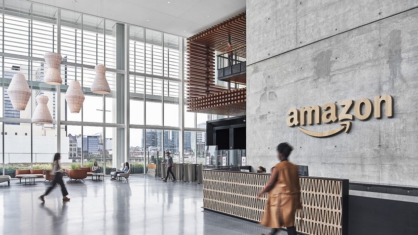 Amazon mất lượng giá trị vốn hóa khổng lồ trong năm 2022 và làm tổng quy mô thị trường của các cổ phiếu công nghệ giảm. Ảnh: Amazon