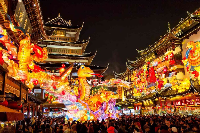Du lịch Trung Quốc phục hồi mạnh trong dịp Tết âm lịch, đánh dấu việc quốc gia này bắt đầu vượt qua được cái bóng đại dịch. Ảnh: Getty Images
