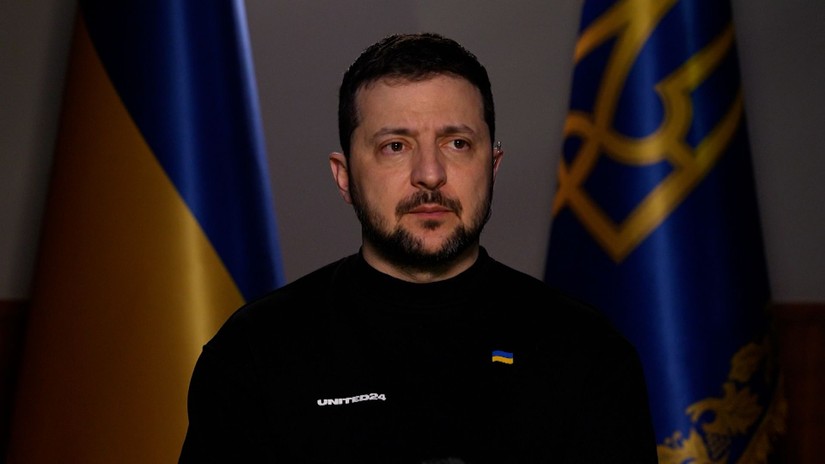 Tổng thống Ukraine Volodymyr Zelensky. Ảnh: Getty Images