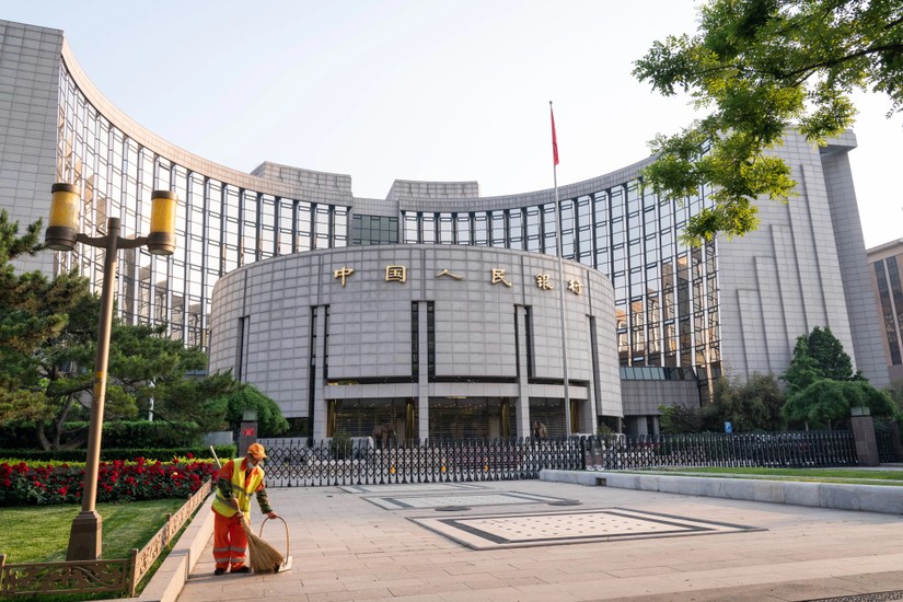 Ngân hàng Nhân dân Trung Quốc (PBOC) - ngân hàng trung ương của quốc gia này. Ảnh: Bloomberg