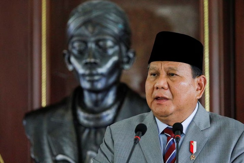 Bộ trưởng Quốc phòng Indonesia Prabowo Subianto là một trong 3 ứng viên tranh cử tổng thống năm 2024. Ảnh: Reuters