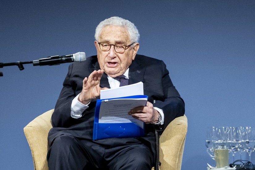 Cựu Ngoại trưởng - Cố vấn an ninh quốc gia Mỹ Henry Kissinger. Ảnh: Getty Images
