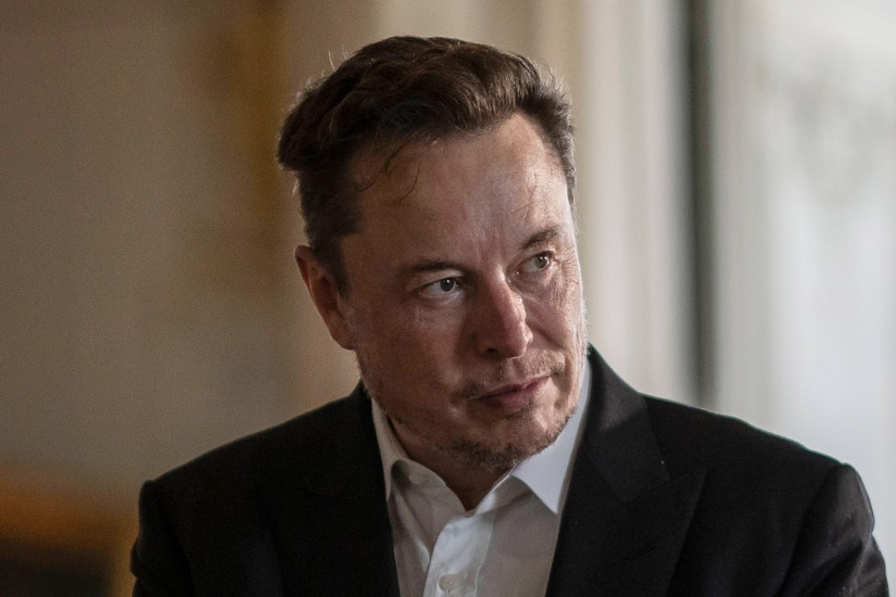 Giám đốc điều hành Tesla Elon Musk. Ảnh: SIPA Pool