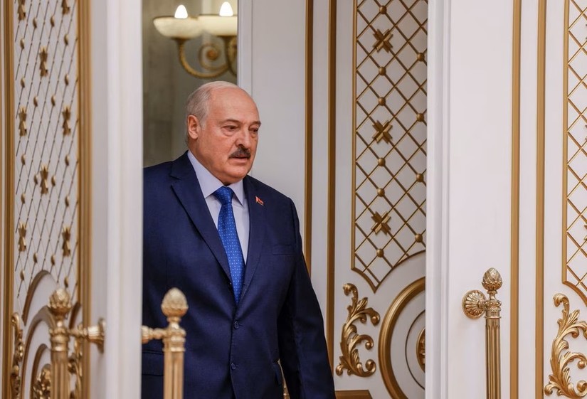 Tổng thống Belarus Alexander Lukashenko. Ảnh: Reuters
