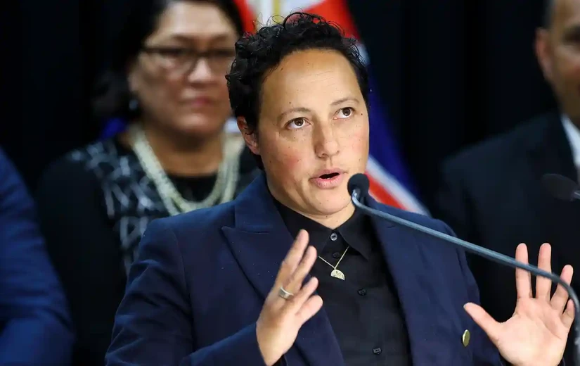 Bộ trưởng Tư pháp New Zealand Kiri Allan từ chức do liên quan tới bê bối giao thông. Ảnh: Getty Images