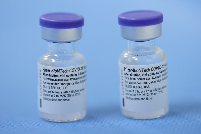 Vaccine Covid-19 của Pfizer-BioNTech. Ảnh: Reuters