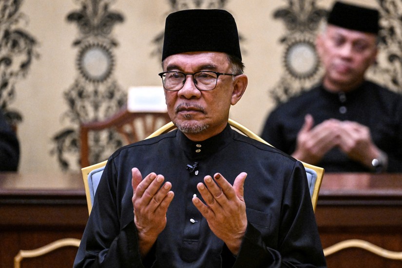 Thủ tướng Malaysia Anwar Ibrahim. Ảnh: Reuters