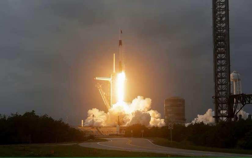 Sứ mệnh Axiom-3 được phóng lên Trạm Vũ trụ Quốc tế (ISS) từ Cape Canaveral, Florida, Mỹ ngày 18/1/2024. Ảnh: Reuters