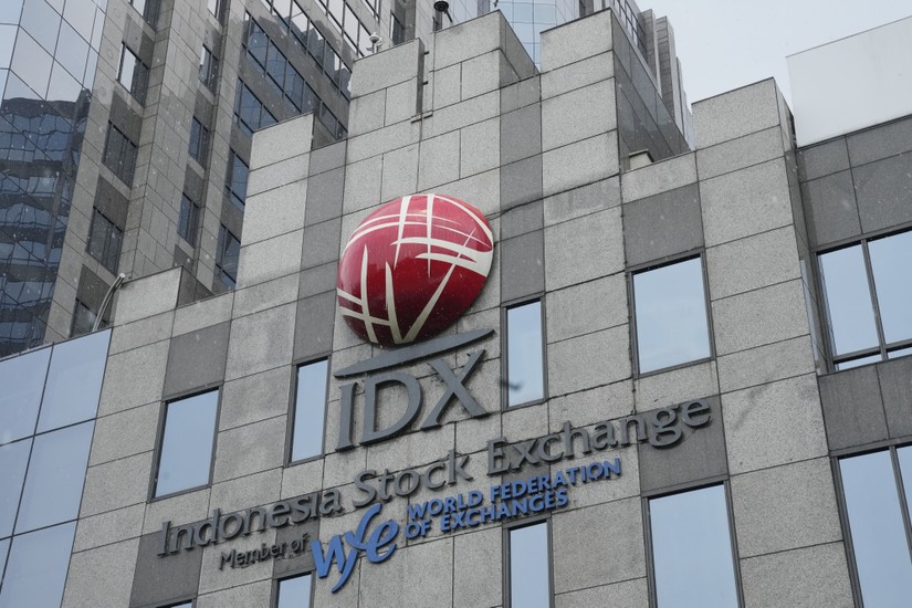 Sở giao dịch Chứng khoán Indonesia (IDX). Ảnh: Bloomberg