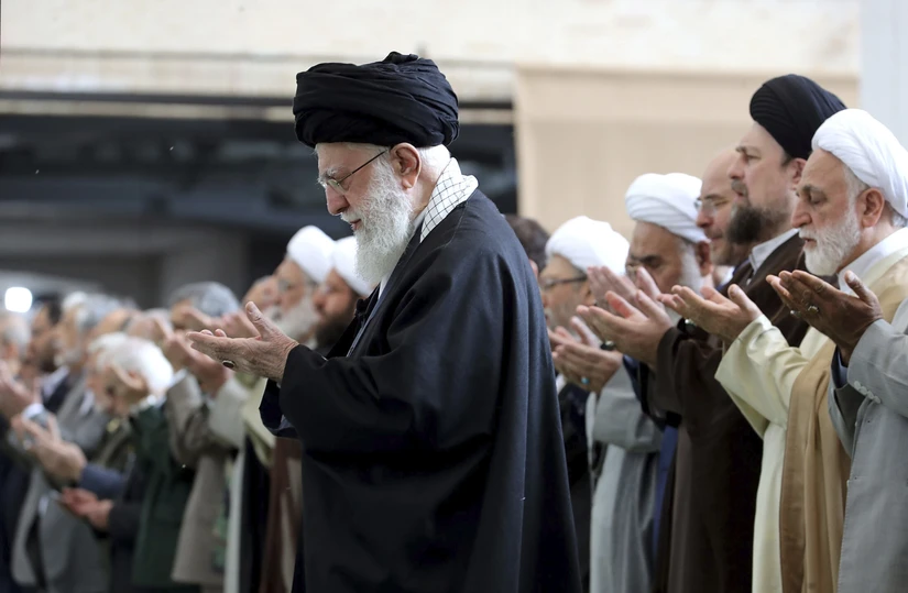 Lãnh đạo tối cao Iran Ayatollah Ali Khamenei. Ảnh: AP