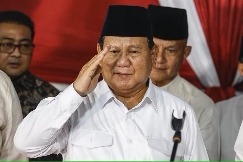Ông Prabowo Subianto, người đắc cử Tổng thống Indonesia. Ảnh: EPA - EFE