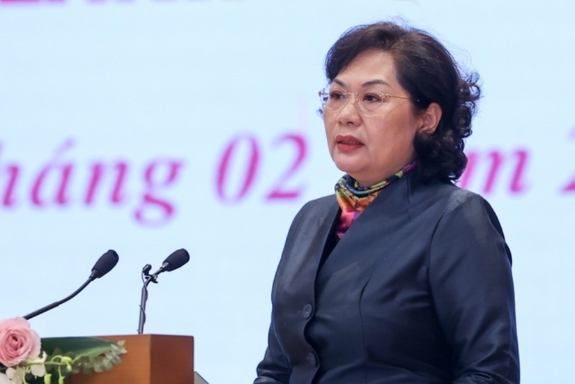 Thống đốc NHNN Nguyễn Thị Hồng - Ảnh VGP