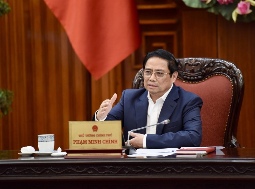 Thủ tướng Phạm Minh Chính yêu cầu rà soát, thúc đẩy việc ban hành ngay 2 thông tư quan trọng - Ảnh: VGP