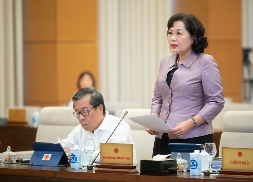  Thống đốc Ngân hàng Nhà nước Nguyễn Thị Hồng - Ảnh: quochoi.vn