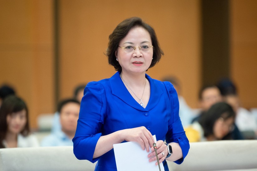 Bộ trưởng Bộ Nội vụ Phạm Thị Thanh Trà - Ảnh: quochoi.vn