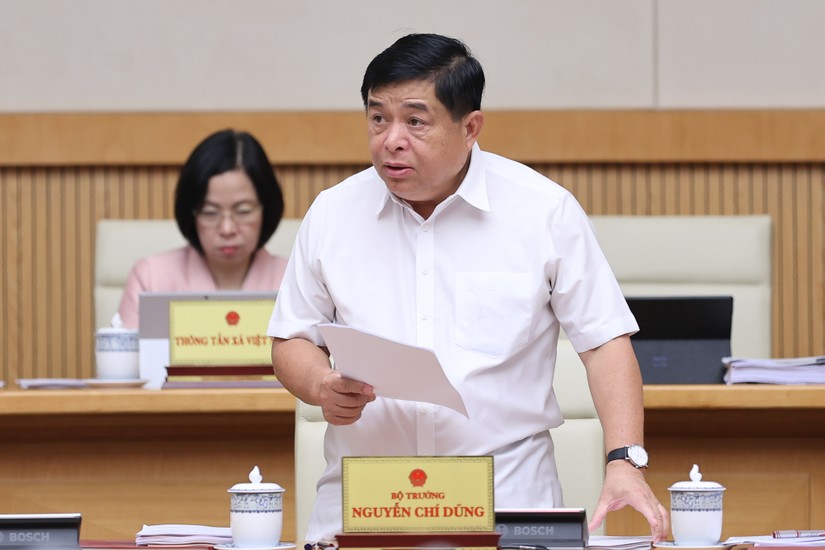 Bộ trưởng Kế hoạch và Đầu tư Nguyễn Chí Dũng - Ảnh: VGP